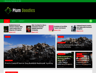 plumdoodles.com screenshot