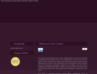 plumgraphix.com screenshot