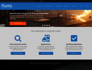 plumis.co.uk screenshot