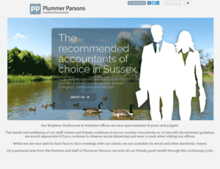 plummer-parsons.co.uk screenshot