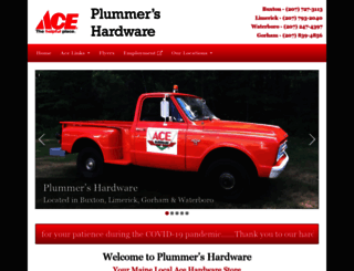 plummershardware.com screenshot