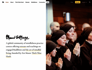 plumvillage.org screenshot
