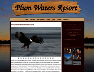 plumwatersresort.com screenshot