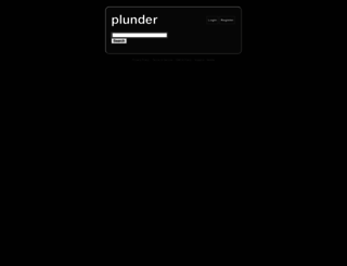 plunder.com screenshot