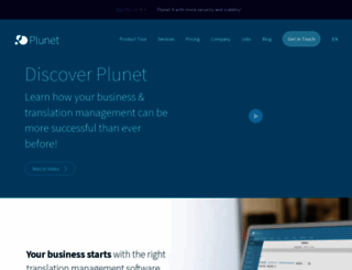 plunet.com screenshot