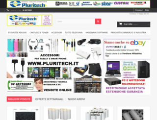 pluritech.it screenshot