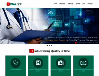 plus1healthit.com screenshot