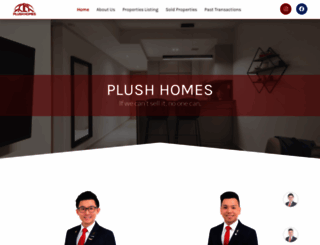 plush-home.com screenshot