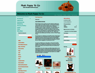 plushpuppytogo.com screenshot