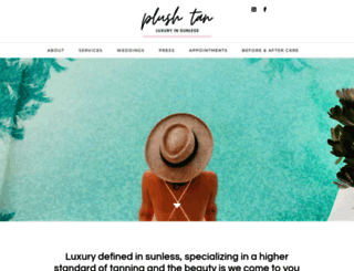 plushtan.com screenshot