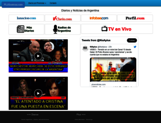 plusnoticias.com screenshot