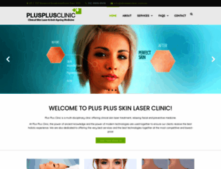 plusplusclinic.com.au screenshot