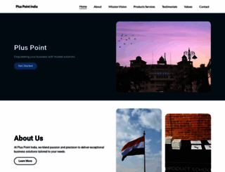 pluspointindia.in screenshot
