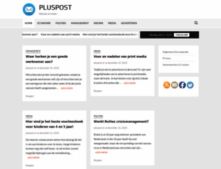 pluspost.nl screenshot