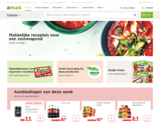 plussupermarkten.nl screenshot