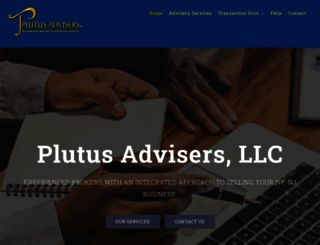 plutusadvisers.com screenshot