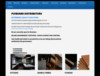 plyboard.com.au screenshot
