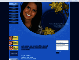 plymouthdental.com screenshot