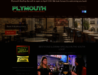 plymouthgrill.com screenshot
