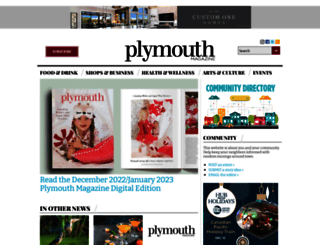 plymouthmag.com screenshot