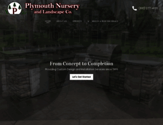 plymouthnursery.com screenshot