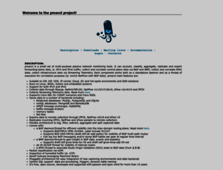pmacct.net screenshot