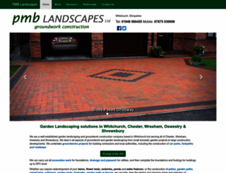 pmb-landscapes.co.uk screenshot