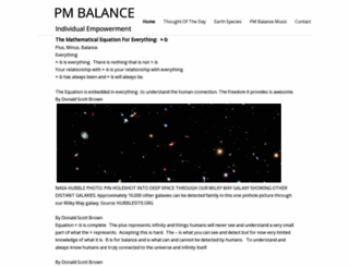 pmbalance.com screenshot
