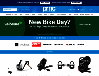 pmcycles.com.au screenshot