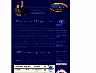pmexpertlive.com screenshot
