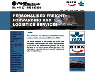 pmgworldwide.com screenshot