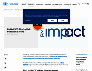 pmi-impact.com screenshot