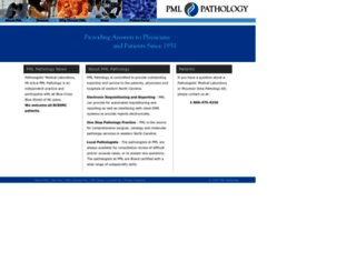 pmlpathology.com screenshot