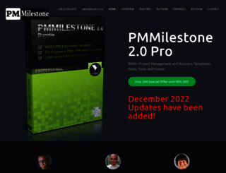 pmmilestone.com screenshot