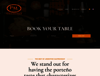 pmrestaurantes.com screenshot