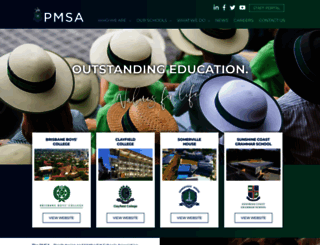 pmsa-schools.edu.au screenshot