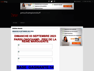 pmuchampionsturf.over-blog.fr screenshot