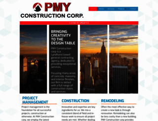 pmyconstruction.com screenshot