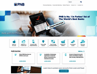pnb.com.ph screenshot