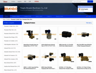 pneumaticcylinderparts.sell.everychina.com screenshot