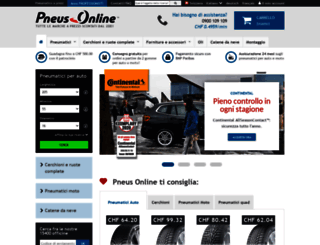 pneumatici-pneus-online.ch screenshot