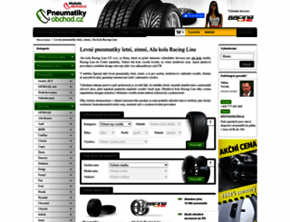 pneumatiky-obchod.cz screenshot