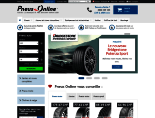 pneus-online-suisse.ch screenshot