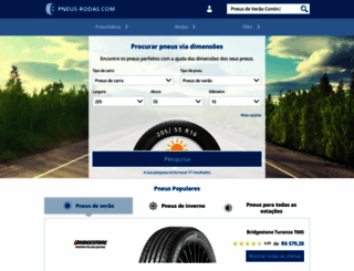 pneus-rodas.com screenshot