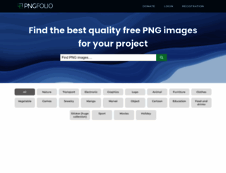 pngfolio.com screenshot
