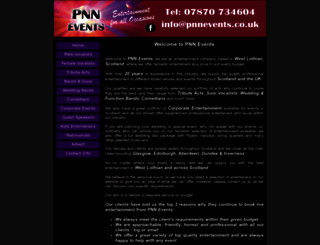 pnnevents.co.uk screenshot