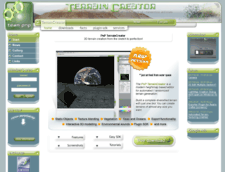 pnp-terraincreator.com screenshot