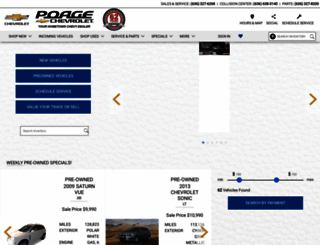 poagechevrolet.net screenshot