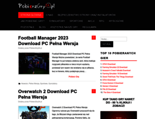 pobierzgry24.pl screenshot