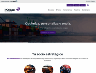poboxcargo.com screenshot